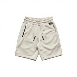 Shorts en molleton OEM pour hommes, décontractés, en coton, pour le sport et la gym, personnalisables, vente en gros, direct usine - Product Image 2