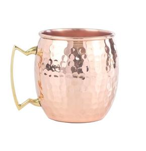 Taza de cobre de diseño antiguo, cobre puro de alta calidad, Exportación moderna, Metal, taza de mula de Moscú, lote, logotipo personalizado ecológico - Product Image 1