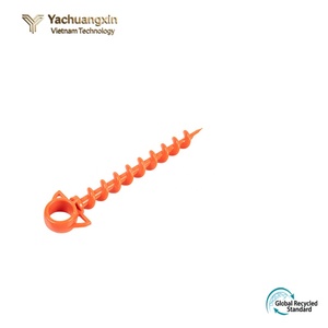 YACHUANGXIN VIETNAM YCX-0907 Outdoor <b>Tent</b> Peg Spiral Sheep Horn Plastic Camping Climbing <b>Canopy</b> <b>Tent</b> Reinforced All Seasons - Product Image 3