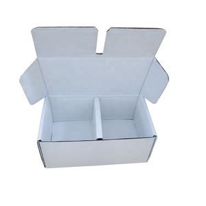 Juego <span class=keywords><strong>de</strong></span> tazas blancas reciclables rígidas personalizadas, caja <span class=keywords><strong>de</strong></span> embalaje corrugada, cajas <span class=keywords><strong>de</strong></span> envío <span class=keywords><strong>de</strong></span> velas con insertos - Product Image 1