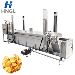 <span class=keywords><strong>Línea</strong></span> de Producción de Fritura Continua de Alta Capacidad para Chips de Plátano, Freidoras a Gas - Freidoras Innovadoras - Product Image 3