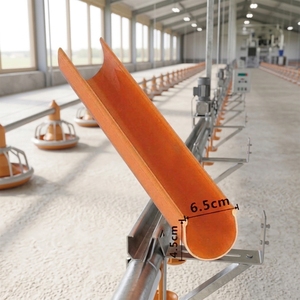 Nuevo Comedero para Pollos en Forma de U <span class=keywords><strong>Yuebao</strong></span> TR05, Sistema de Alimentación con Cadena de PVC, Larga Vida Útil - Product Image 3