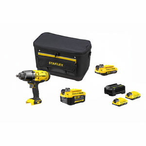 STANLEY UTP0044 ACC0147 Kit Avvitatore a Impulsi Senza Fili da 1/2 Pollice con Batteria al Litio V20 da 4.0 Ah, Grado DIY, Tensione Nominale 220V, Italia - Product Image 2