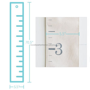 Nouveauté personnalisé tableau de croissance en bois pour enfants règle de hauteur personnalisé prénom de l'<span class=keywords><strong>enfant</strong></span> tableau de croissance en toile - Product Image 2