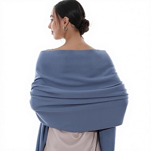 Comfortable Women's Soft Drape <b>Shawl</b> Scarf Long <b>Wrap</b> with Fringe for Travel Winter and Everyday Outfits - Product Image 2
