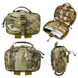 Bolsa de Primeros Auxilios de Camuflaje de Nailon, Resistente al Agua, Portátil, para Supervivencia - Product Image 6