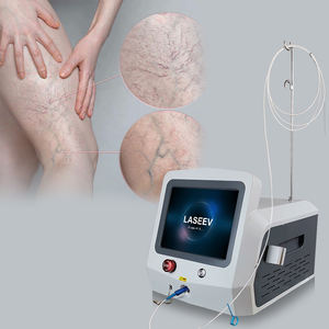 2025 Venta superior 980nm1470nm Láser de diodo EVLT Dispositivo de tratamiento de venas varicosas/Máquina vascular de eliminación de venas de araña - Product Image 1
