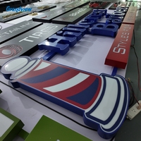 Enseigne Lumineuse 3D pour Bâtiment, Lettres LED Illuminées, Publicité Personnalisée, Logo Lumineux pour Magasin, Enseigne Extérieure à Lettres Boîtiers