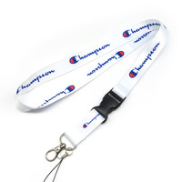 Lanyard Personalizzato per Sublimazione, Cordino da Collo in Poliestere con Porta Badge e Clip in Metallo, Regalo Promozionale per Fiere e Uffici, MOQ Basso