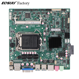 เมนบอร์ด <span class=keywords><strong>LGA1150</strong></span> Intel <span class=keywords><strong>Mini</strong></span> <span class=keywords><strong>ITX</strong></span> ขนาดโรงงานใหม่ I7 I5 DDR3สูงสุด8GB SATA Dual LAN เมนบอร์ดอุตสาหกรรม ecsuu - Product Image 1