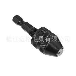 Three Jaw Drill Chuck Keyless Aluminum Alloy Carbon Steel For Electric Grinder Straight Shank Hex Shank Grinding Polishing - Product Image 5