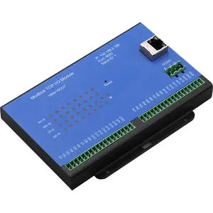 Modbus TCP IO模块控制器以太网100Mbps 16通道标准Modbus TCP协议