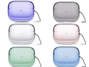 Compatible con <span class=keywords><strong>Airpods</strong></span> Pro Case <span class=keywords><strong>2</strong></span> Nd Gen USB C Puerto de carga Clear Soft Transparent Grade Funda a prueba de golpes - Product Image 3