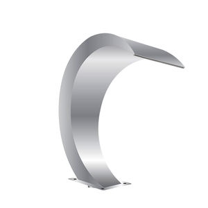 Moins cher en acier inoxydable 304 316 <span class=keywords><strong>cascade</strong></span> extérieure en acier inoxydable <span class=keywords><strong>piscine</strong></span> eau <span class=keywords><strong>cascade</strong></span> <span class=keywords><strong>lame</strong></span> - Product Image 1