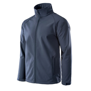 Veste Softshell en Toile pour Homme Hiver 2022 – Vente en Gros, Logo Brodé Personnalisé, Imperméable, Fermeture Éclair, Coupe-Vent en Polyester à Motifs - Product Image 3