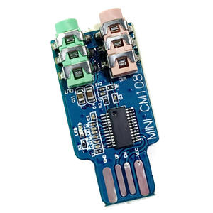 Carte son USB sans pilote, module externe pour ordinateur portable, puces sonores USB CM108 ICs - Product Image 3