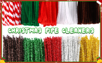 100 pièces de nettoyeurs de tuyaux en métal écologiques pour Noël, décorations DIY fantaisie, loisirs créatifs, projets artistiques, couleurs assorties, pour activités parent-enfant