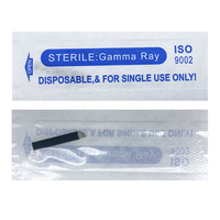 0.15mm 0.18mm U Forme Flex Microblading Aiguilles De Tatouage Lames De Maquillage Permanente pour Sourcils Stylo Manuel 12 14 16 18 Tailles Lamina