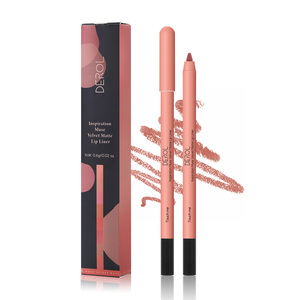 Crayon à lèvres lisse et durable, mat et crémeux, huit couleurs, marron foncé, <span class=keywords><strong>Rose</strong></span>, <span class=keywords><strong>Rose</strong></span>, <span class=keywords><strong>Rose</strong></span>, repulpant et rétractable - Product Image 1