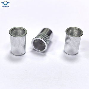 Trung Quốc Nhà sản xuất M6 14mm Nhôm Mặt bích hạt phẳng đầu rivnut ren chèn với passivated kết thúc - Product Image 4