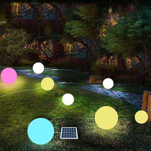 Hiện đại ngoài trời không thấm nước có thể sạc lại vườn điều khiển từ xa thay đổi màu sắc dẫn bóng ánh sáng - Product Image 5