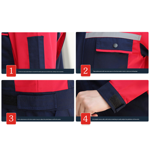 مخصصة عالية الوضوح تنفس بأكمام طويلة لمواقع إصلاح السيارات والبناء - Product Image 3