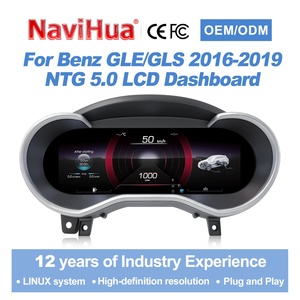Navihua Digital Instrument Panel LCD <b>for</b> Benz ML GL 2012-2015 Dashboard Virtual Cockpit Cluster - Product Image 1