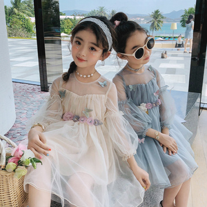 Nouvelles robes d'été modernes en coton pour filles, style papillon, pour les tout-petits et les enfants. - Product Image 4