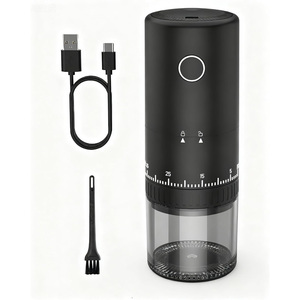 Nouvelle machine à moudre le café électrique portable en céramique à 38 niveaux de réglage, rechargeable par USB, modèle 2025, en stock - Product Image 1