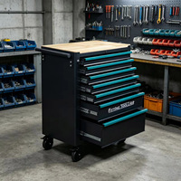 Armoire à outils commerciale à 7 tiroirs pour garage