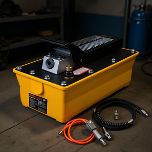 Bomba hidráulica de pie Vevor con depósito de 0.6 galones para reparación de automóviles, maquinaria pesada y sistemas hidráulicos. - Product Image 2