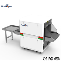 Escáner de Rayos X para Equipaje Hawkeyes 5030 en Stock, Máquina de Inspección de Paquetes Económica, Escáner de Seguridad para Equipaje con Resolución de 1.0 mm