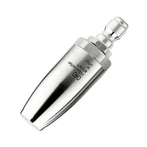 Buse de pulvérisation turbo haute pression à connexion rapide 1/4'' 360° °   Matériel en acier inoxydable rotatif pour pistolet à eau de lavage de voiture - Product Image 1