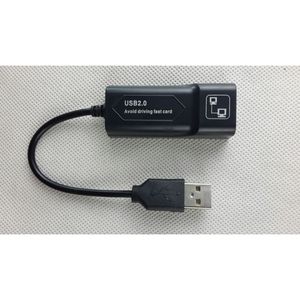 การ์ดเครือข่ายภายนอก USB 2.0 10 100Mbps อะแดปเตอร์เดสก์ท็อปแบบมีสายสำหรับระบบวิน 10 - Product Image 1