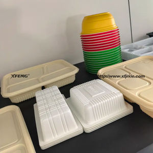 Macchina per la formatura sottovuoto per termoformatura automatica per la produzione di piccoli contenitori in plastica per cibo dentale da asporto - Product Image 6