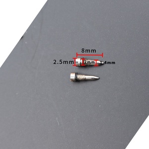 Vis de fixation argentée pour bouton de flûte traversière professionnelle, <span class=keywords><strong>accessoire</strong></span> pour instrument de musique - Product Image 4
