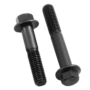 Chất lượng cao M6 M8  hình lục giác đầu mặt bích bu lông lớp 10.9 bu lông thích hợp cho kết nối cấu trúc của máy móc hạng nặng - Product Image 2