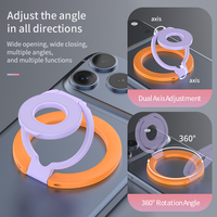 Support de téléphone magnétique multi-angles pliable et réglable pour bureau, idéal pour les réunions vidéo - Vente en gros