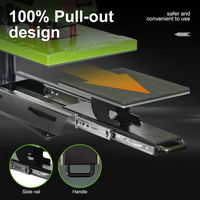 Presse à chaud pneumatique automatique professionnelle 12 en 1 - Système de changement rapide pour une impression par transfert thermique polyvalente par sublimation