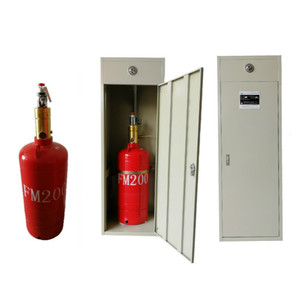 HFC-227ea sạch đại lý chữa cháy hệ thống <span class=keywords><strong>fm200</strong></span> xi lanh với van điện từ novec1230 hệ thống triệt tiêu - Product Image 2