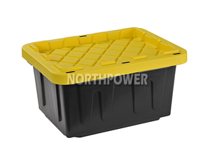 Heavy Duty stackable 5 Gallon plastic storage tote box