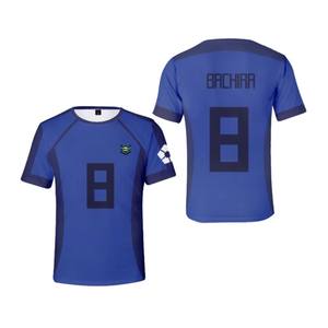 <span class=keywords><strong>T</strong></span>-<span class=keywords><strong>Shirt</strong></span> Squadra di Calcio <span class=keywords><strong>Anime</strong></span> Blue Lock con Stampa 3D Vestibilità Comoda Casual Girocollo Manica Corta 100% Poliestere Maglia con Stampa Digitale - Product Image 6