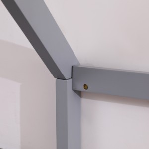 Juego de Dormitorio para Niña, Guardería, Madera Maciza, Cuna con Marco Queen, Cunas para Bebés, Camas Altas, Camas Infantiles con Forma de Autobús, Camas para Niños de 2 a 6 Años - Product Image 5