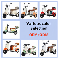Tricycle Électrique Rétro à 3 Roues pour Personnes Âgées et Enfants, Vente en Gros Usine, OEM/ODM Disponible