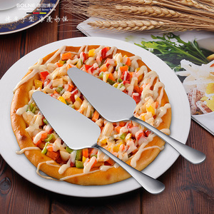 Hot Sale Edelstahl-Kuchen-Server mit Spiegel auf der Seite mit feiner gezackter Kante - Product Image 2