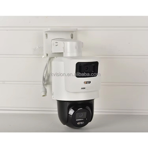 HIK tandemvu 4MP + 4MP Ống kính cố định tích hợp micro và loa IR 30M PoE PT Camera mạng DS-2SE2C400MWG-E/14 - Product Image 2