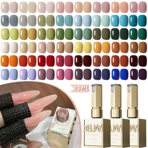 Sơn móng tay gel UV chuyên nghiệp cao cấp XEIJAYI, màu sắc đậm, bền lâu, 109 màu, chất liệu nhựa, làm móng nghệ thuật tự làm - Product Image 1