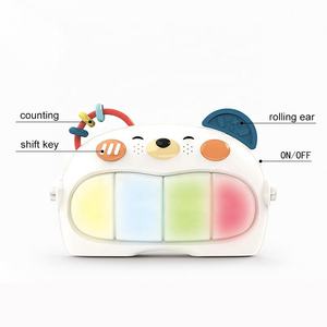 Alfombra de Juego para Bebés, Alfombra de Actividades de Doble Cara con Piano, Alfombra Gruesa para Estimulación Temprana para Recién Nacidos - Product Image 2