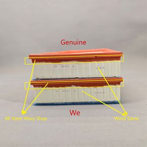 פילטר אוויר לרכב סיטונאי למנוע רכב 13718577170 13718577171 13718691835 פילטר אוויר לרכב עבור רכבי BMW - Product Image 3