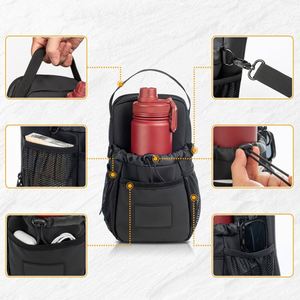 Porte-bouteille d'eau magnétique portable et personnalisable pour le sport et le fitness, différentes tailles, sac magnétique de sport en polyester Oxford - Product Image 4